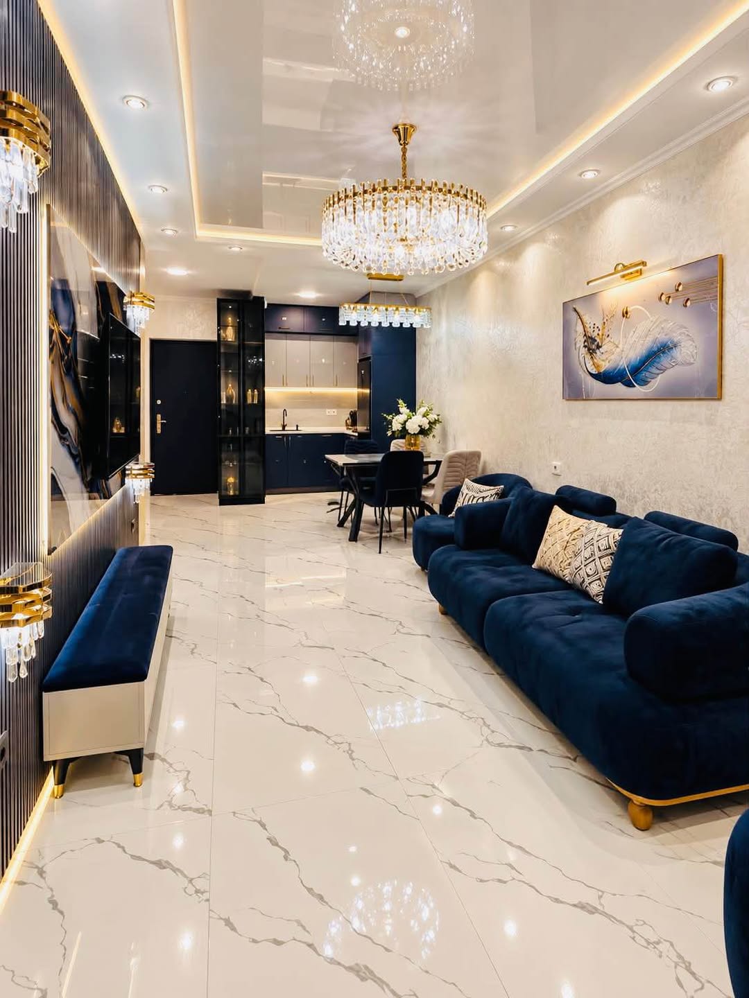 🔑 ☎️ იყიდება სრულად მოწყობილი 3-ოთახიანი — 150,000$