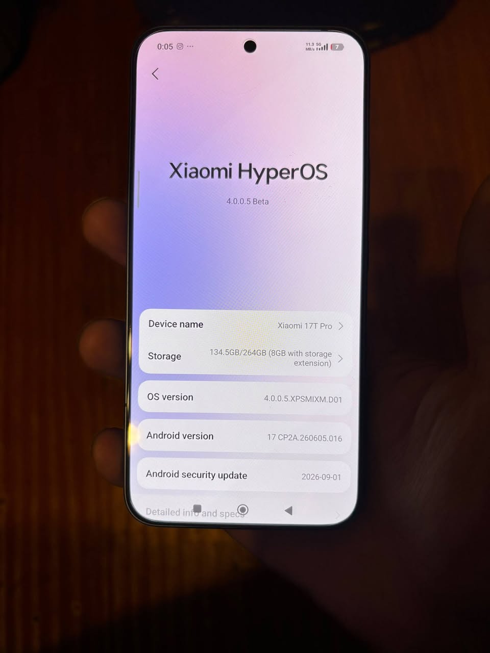 Xiaomi 17T Pro 12/256GB, 2 months old