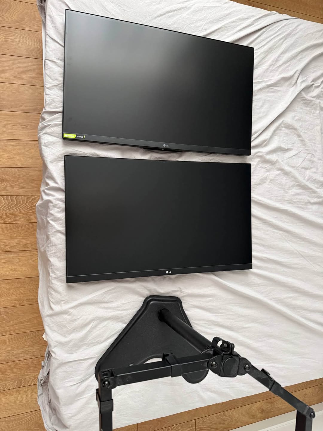 LG 27" 144Hz IPS monitors, pair