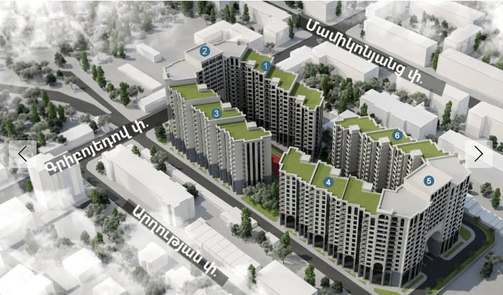 A 4-room apartment is for sale, Yerevan — $225,000
