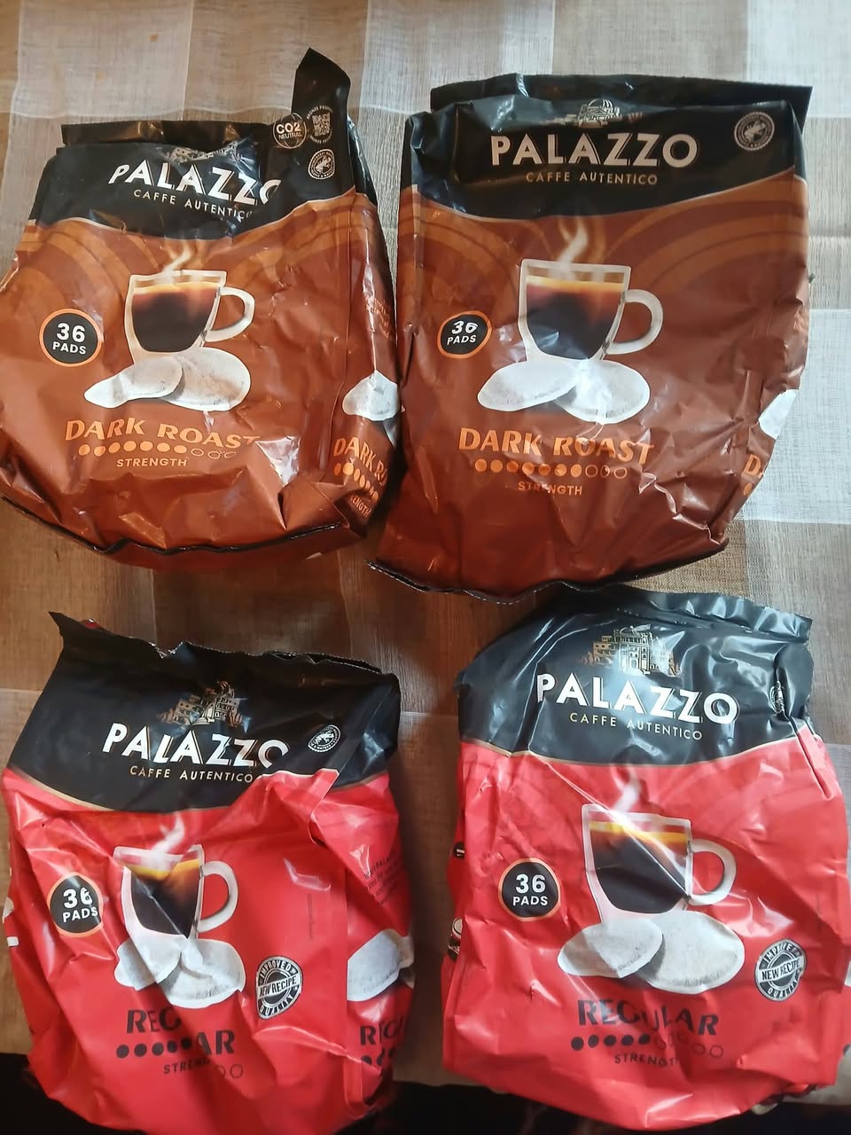 Palazzo coffee pads, 36 pieces