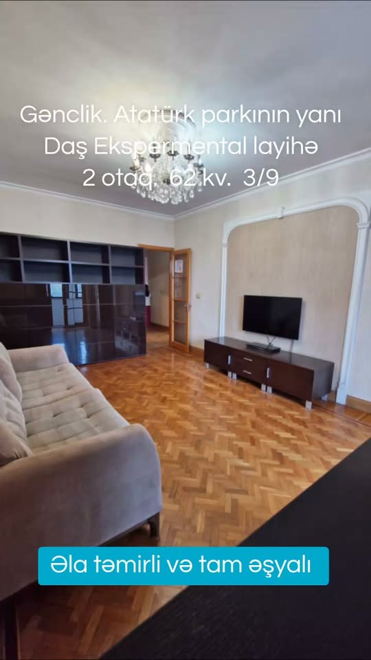 2 oda daire satılır, Bakü