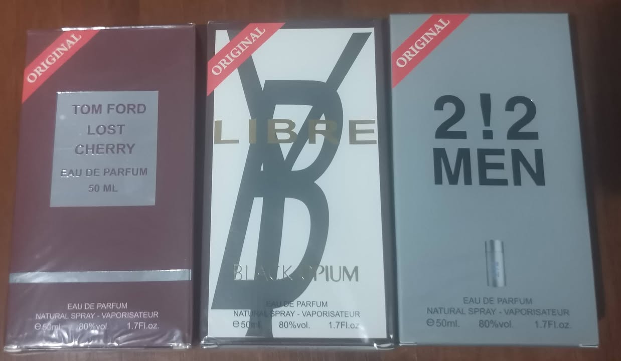 50ml parfümler Zugdidi'de satılık. Her birinin fiyatı