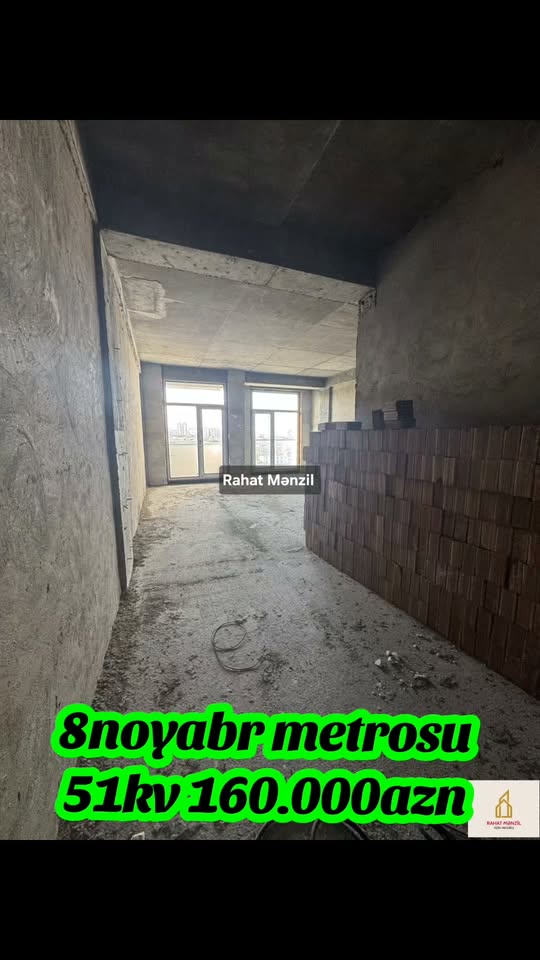 1 otaqlı mənzil satılır, Bakı — 160,000 ₼