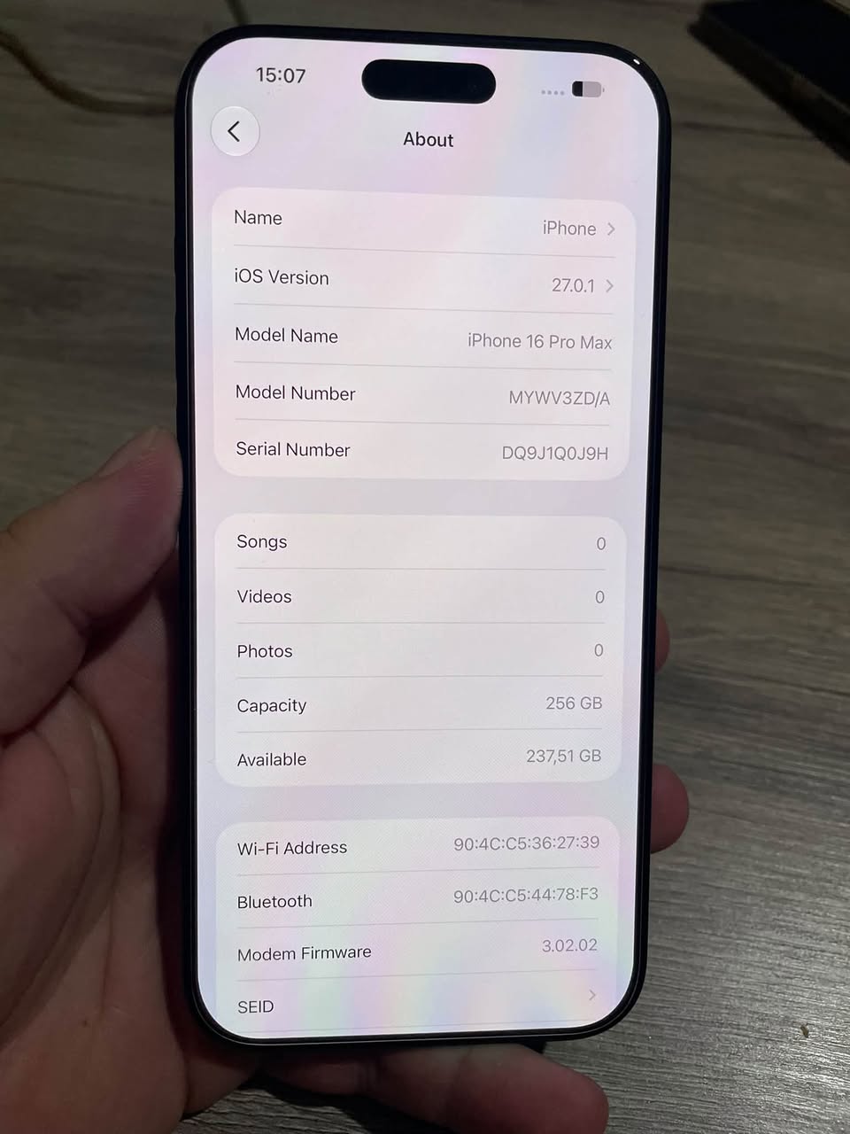 iPhone 16 Pro Max 256GB 🔋85% açılmamış, 2000