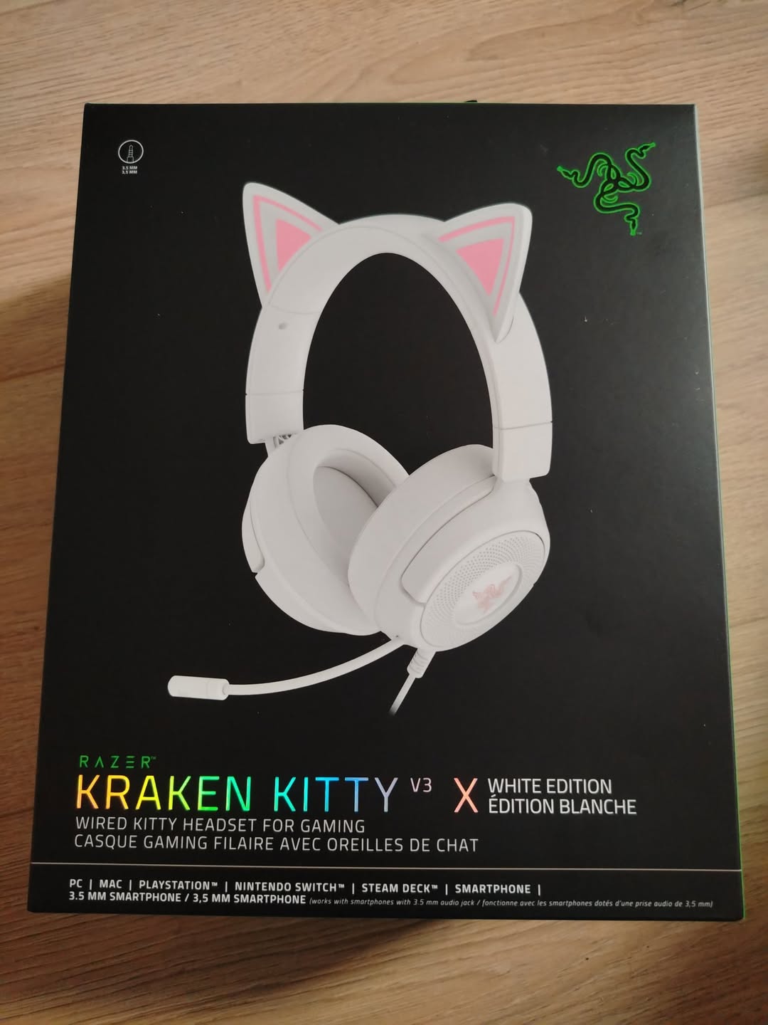 Razer Kraken Kitty V3 X Wired