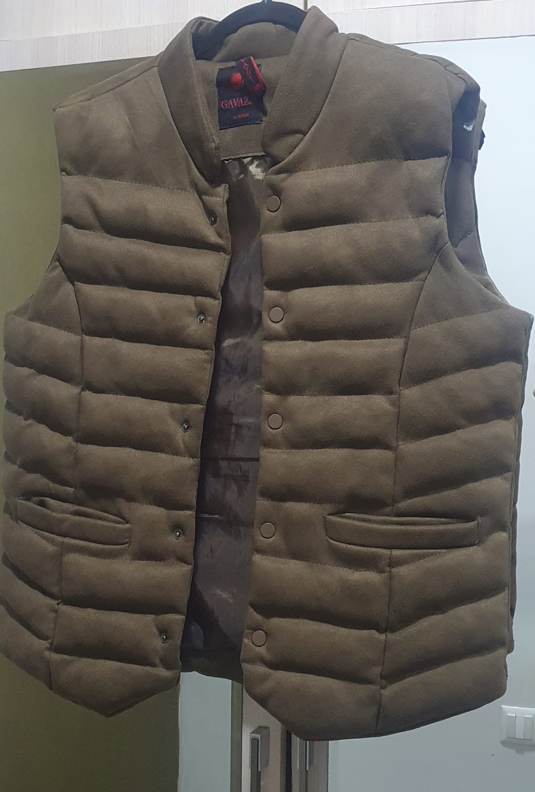 ზამშის ჟილეტი L-XL, ახალივით