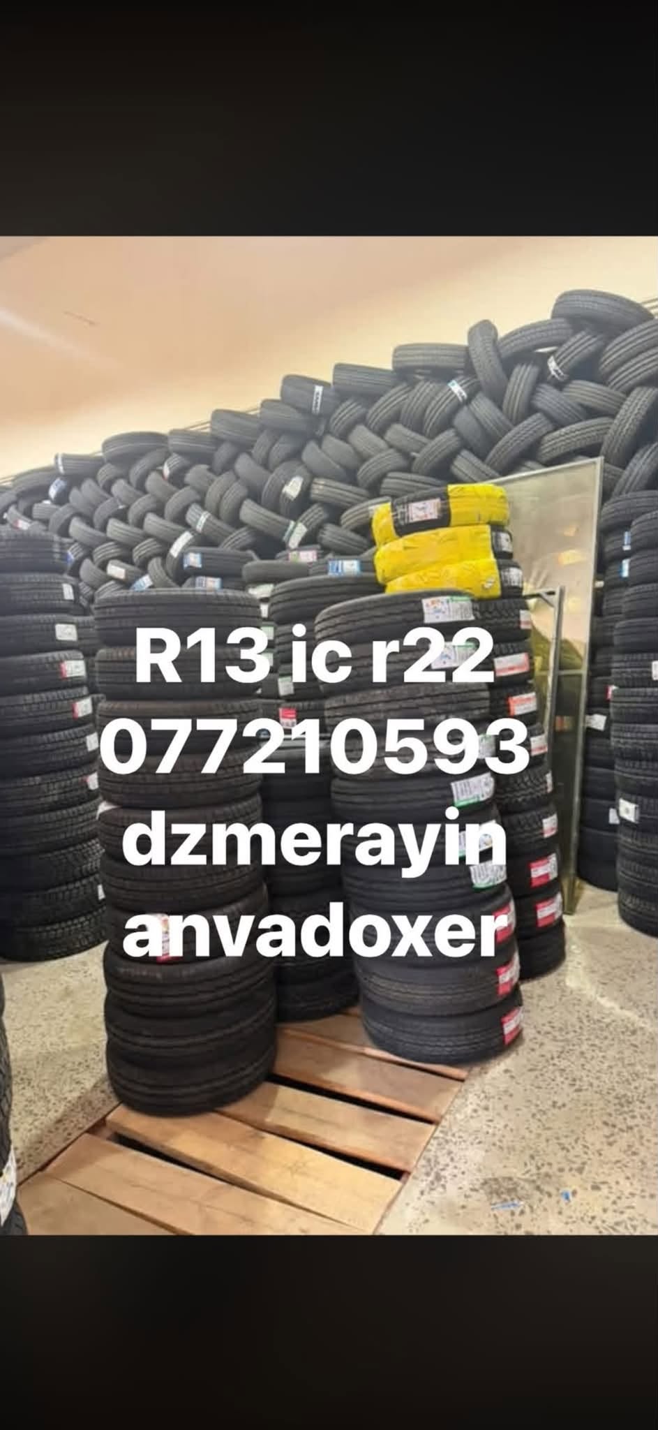 R13 ve R22 lastikleri satılık