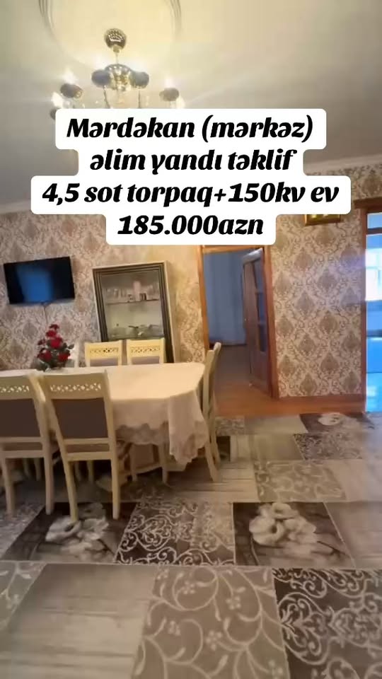 Հեյաթ եվի, Բաքու — 185,000 ₼