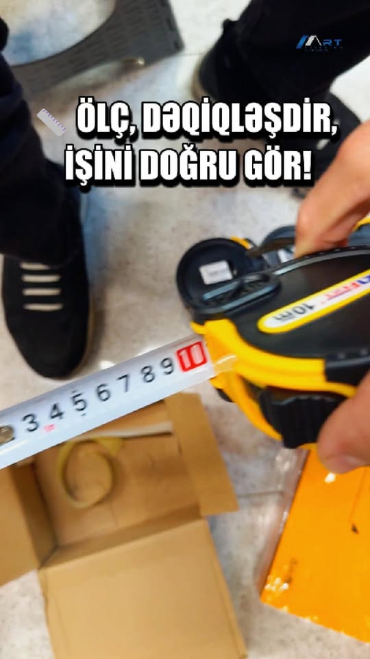 📏 **ÖLÇ, DƏQİQLƏŞDİR, İŞİNİ DOĞRU GÖR!**