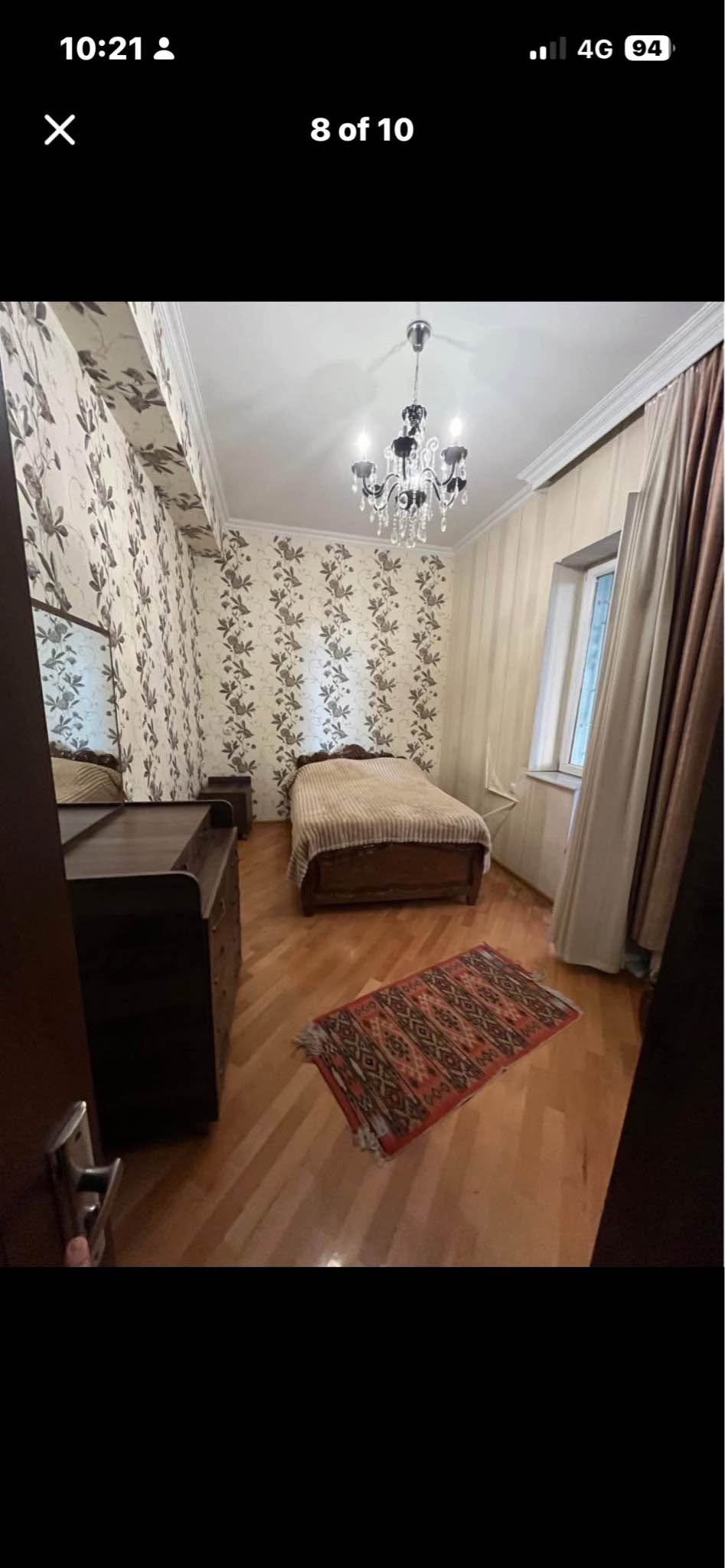1000₾. Сдается в аренду благоустроенная квартира в центре Балажварварти
